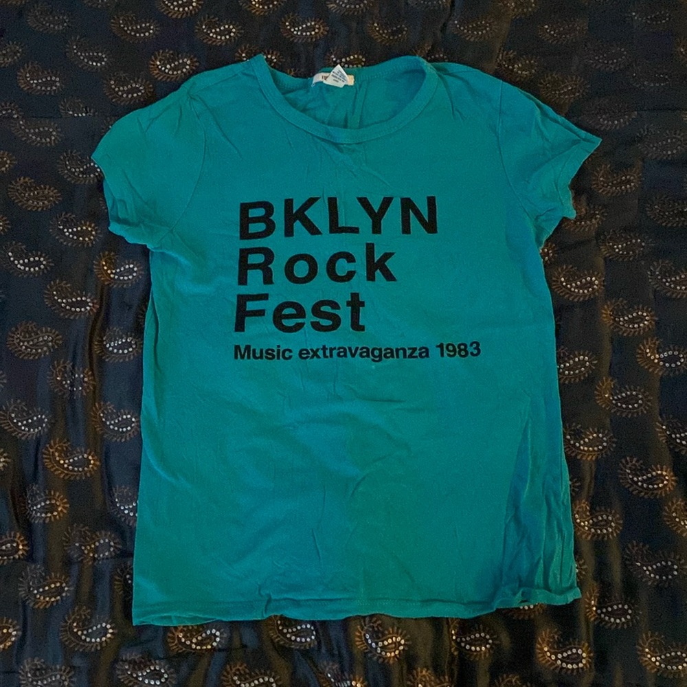 Forever 21 Teal T-shirt